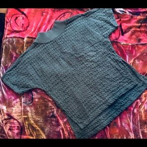 •rujuta sheth• knit hi/lo top - small